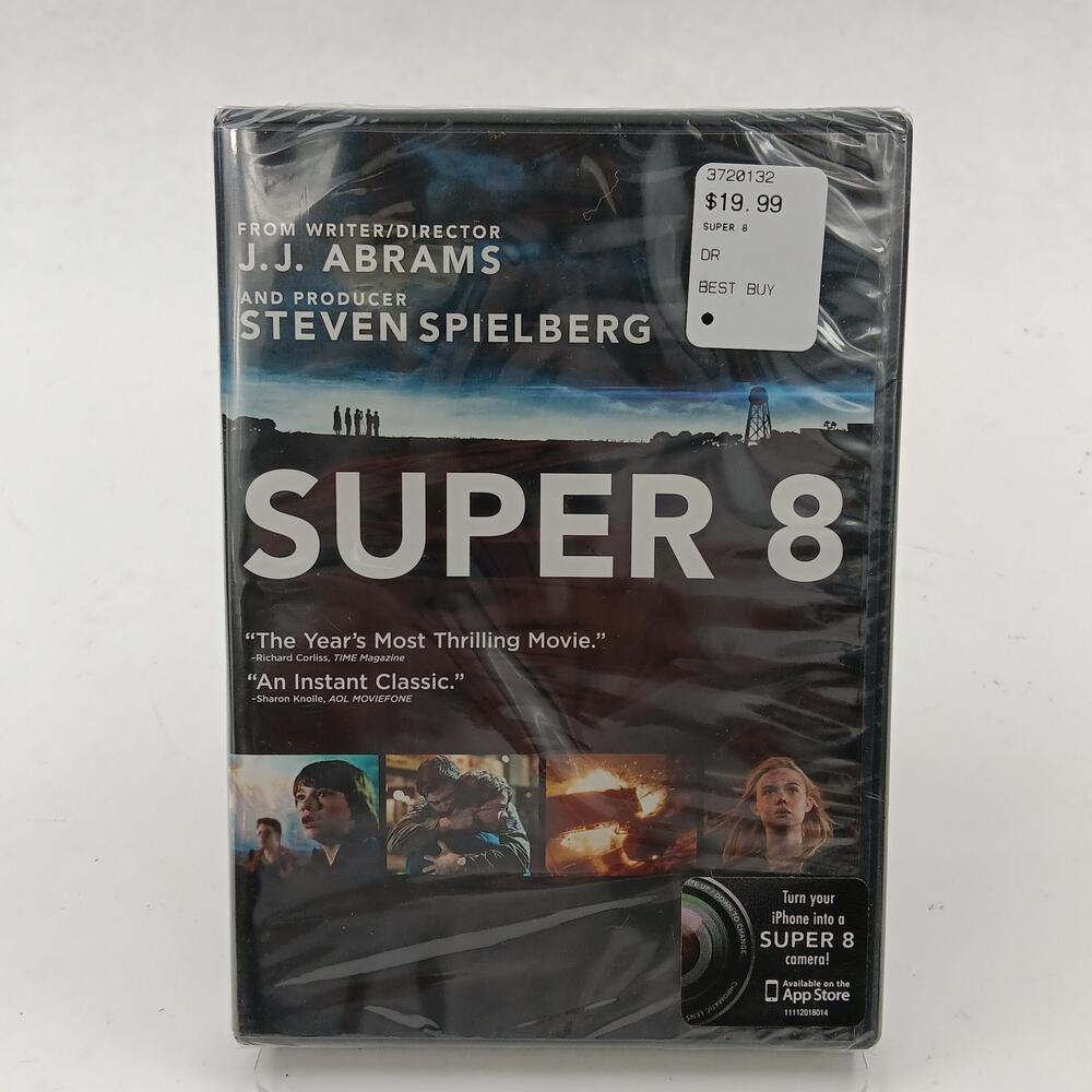 Super 8 DVD Widescreen Elle Fanning 2011 PG-13 Paramount New Sealed Sci-Fi